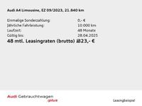 Gebraucht Audi A4 Advanced 136 PS (100 kW) 2023 Grau Limousine