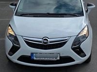 Gebraucht Opel Zafira Tourer 138 PS (101 kW) 2014 Weiß Van / Kleinbus