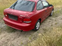 Gebraucht Hyundai Accent 75 PS (55 kW) 1998 Rot Kleinwagen