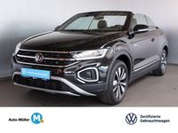 Gebraucht VW T-Roc Cabriolet Goal 116 PS (85 kW) 2025 Schwarz Cabrio