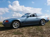 Gebraucht Mercedes SL300 231 PS (169 kW) 1991 Blau Cabrio