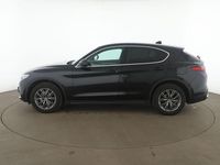 Gebraucht Alfa Romeo Stelvio Super 209 PS (153 kW) 2017 Schwarz SUV