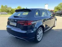 Używany Audi A3 S-Line 150 KM (110 kW) 2020 Niebieski Sedan/Limuzyna