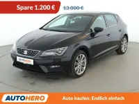 Gebraucht Seat Leon XCELLENCE 125 PS (91 kW) 2018 Schwarz Limousine