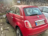 Używany Fiat 500 69 KM (50 kW) 2007 Czerwony Sedan/Limuzyna