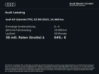 Gebraucht Audi A5 Cabriolet Sport 150 PS (110 kW) 2023 Brillantschwarz Cabrio