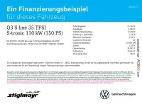 Gebraucht Audi Q3 S-Line 150 PS (110 kW) 2022 Navarrablau metallic SUV
