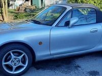 Gebraucht Mazda MX5 110 PS (80 kW) 2002 Silber Cabrio