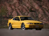 Occasion Ford Mustang 218 ch (160 kW) 1995 Jaune Coupé