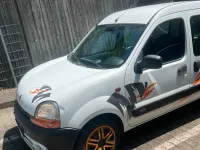 Gebraucht Renault Kangoo 80 PS (58 kW) 2002 Weiß Van / Kleinbus