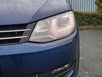 Gebraucht VW Sharan United 150 PS (110 kW) 2021 Blau Van / Kleinbus