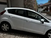 Gebraucht Ford Fiesta Titanium 82 PS (60 kW) 2008 Weiß Kleinwagen