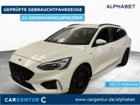 Gebraucht Ford Focus ST-Line X 125 PS (91 kW) 2021 Weiß Kombi