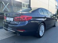 Gebraucht BMW 525 Luxury Line 231 PS (169 kW) 2017 Blau metallic imperialblau brillanteffekt meta Limousine