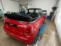 Gebraucht Mini Cooper Cabriolet 136 PS (100 kW) 2016 Rot Cabrio