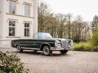 Gebraucht Mercedes 220 SE 120 PS (88 kW) 1962 Grün Cabrio