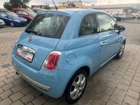 Gebraucht Fiat 500 Lounge 86 PS (63 kW) 2010 Blau Kleinwagen