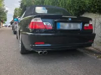 Gebraucht BMW 320 Cabriolet 170 PS (125 kW) 2002 Schwarz Cabrio