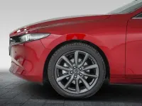 Nowe Mazda 3 Exclusive-Line 140 KM (102 kW) 2025 Czerwony Sedan/Limuzyna