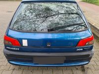 gebraucht Peugeot 306 blau Gebrauchtwagen 2Jahre TÜV 2 Jahre vor