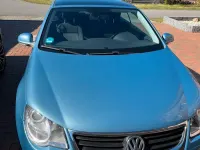 Usata VW Eos 120 CV (88 kW) 2006 Blu Cabrio