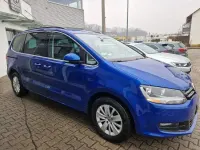 Gebraucht VW Sharan Comfortline 150 PS (110 kW) 2018 Ravennablau Van / Kleinbus