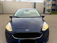 Gebraucht Ford Fiesta 86 PS (63 kW) 2017 Blau Kleinwagen