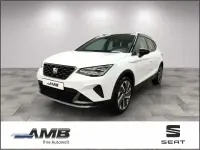 Gebraucht Seat Arona FR 116 PS (85 kW) 2024 Nevada weiß metallic/midnight SUV