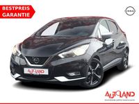 Gebraucht Nissan Micra Tekna 90 PS (66 kW) 2018 Schwarz Kleinwagen