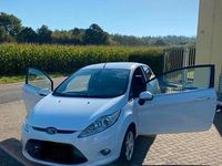 Gebraucht Ford Fiesta Titanium 60 PS (44 kW) 2009 Weiß Kleinwagen