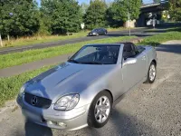 Gebraucht Mercedes SLK320 218 PS (160 kW) 2000 Grau Cabrio