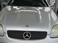 Gebraucht Mercedes SLK230 193 PS (141 kW) 1998 Silber Cabrio