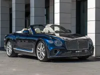 Gebraucht Bentley Continental GT Convertible 635 PS (467 kW) 2020 Blau Cabrio