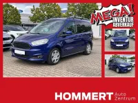 Gebraucht Ford Tourneo Courier Titanium 101 PS (74 kW) 2017 Indicblau metallic Van / Kleinbus