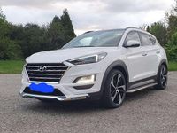Gebraucht Hyundai Tucson 185 PS (136 kW) 2019 Weiß SUV