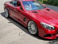 Gebraucht Mercedes SL500 AMG 455 PS (334 kW) 2017 Rot Cabrio