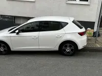 Usata Seat Leon Reference 110 CV (80 kW) 2014 Bianco Utilitaria