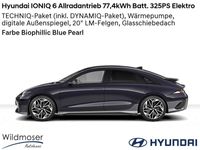 gebraucht Hyundai Ioniq 6 ⚡ Allradantrieb 77,4kWh Batt. 325PS Elektro ⌛ Sofort verfügbar! ✔️ mit 5 Zusatz-Paketen