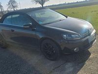 Gebraucht VW Golf Cabriolet 105 PS (77 kW) 2012 Schwarz Cabrio