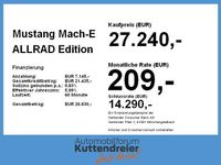 Gebraucht Ford Mustang Mach-E 197 kW (269 PS) 2022 Dark matter/starlight gray SUV