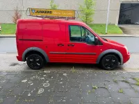 Gebraucht Ford Transit Connect 89 PS (65 kW) 2010 Rot Van / Kleinbus