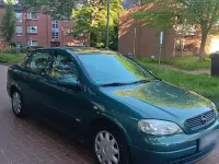 Usata Opel Astra 101 CV (74 kW) 2004 Verde Berlina