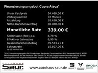 Gebraucht Cupra Ateca 190 PS (139 kW) 2024 Grau SUV