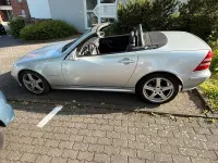 Gebraucht Mercedes SLK230 192 PS (141 kW) 2001 Silber Cabrio