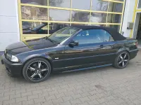 Gebraucht BMW 320 Cabriolet Sport Line 170 PS (125 kW) 2003 Schwarz Cabrio
