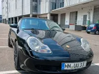 Gebraucht Porsche Boxster 220 PS (161 kW) 2002 Schwarz Cabrio