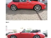 Gebraucht Porsche 993 286 PS (210 kW) 1996 Rot Cabrio