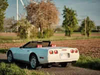Gebraucht Corvette C4 252 PS (185 kW) 1991 Weiß Cabrio
