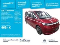 Gebraucht VW Multivan Style 150 PS (110 kW) 2022 Fortanarot metallic Van