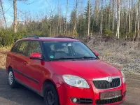 Gebraucht Skoda Fabia 86 PS (63 kW) 2009 Rot Kombi
